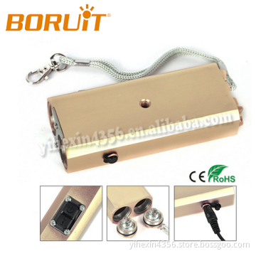 White Blue Light Led Torch Light With 2pcs CREE LED Flashlight